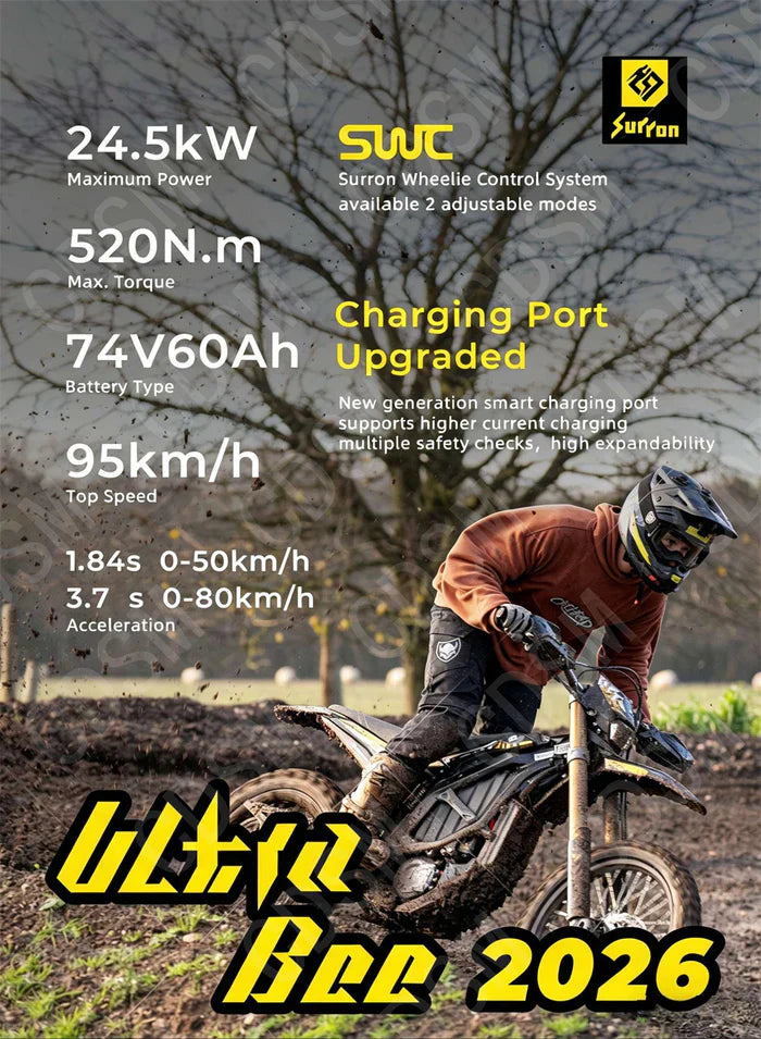 2026 Surron Ultra Bee HP 24.5Kw